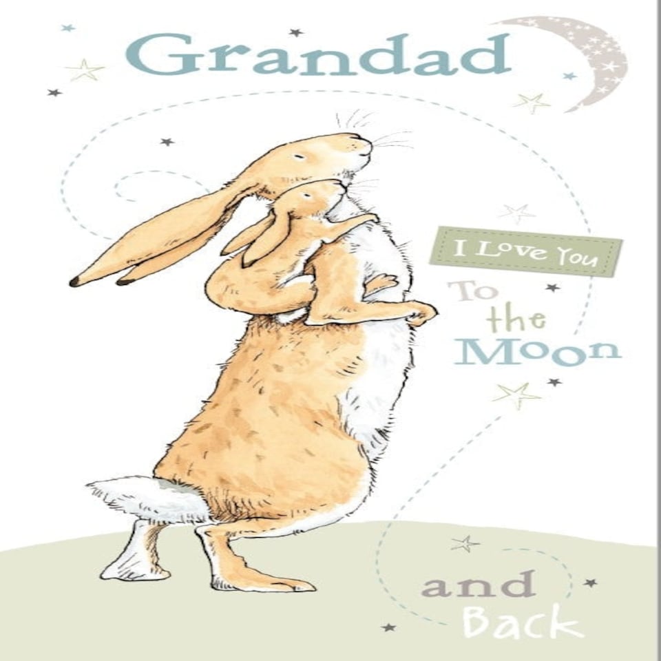 image 1 of Guess How Much I Love You 'Grandad' Birthday Card