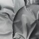 image 3 of OHS Plain Dyed Portable Lightweight Folding Soft Plush Padded Outdoor Garden Travel Camping Moon Chair Grey | Charcoal