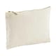 image 1 of Westford Mill Canvas Accessory Bag - Natural - 22.5cm x 16cm Cream
