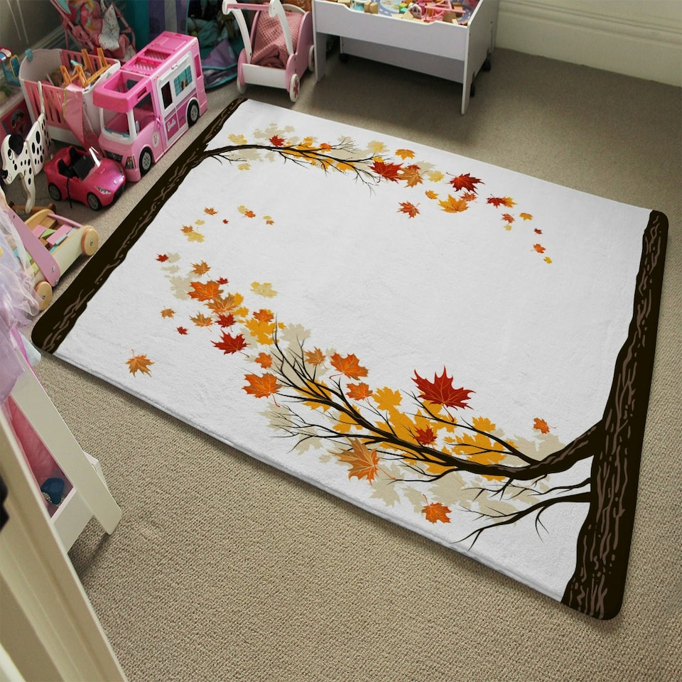 image 1 of Autumn Trees (Rug) Multi | XL: 160x230cm