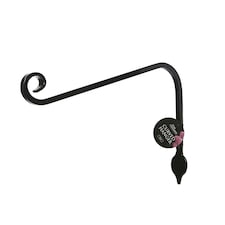Curved Hanging Basket Hanger Leaf Detail - 30cm