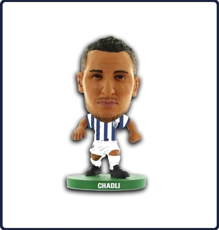 image 1 of Soccerstarz - West Brom - Nacer Chadli - Home Kit
