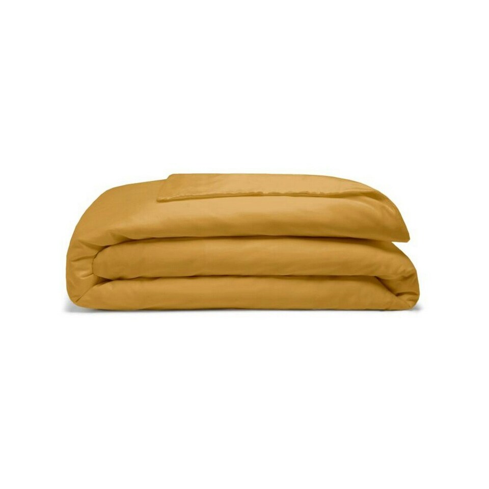image 1 of Belledorm Egyptian Cotton Duvet Cover - Ochre - Single