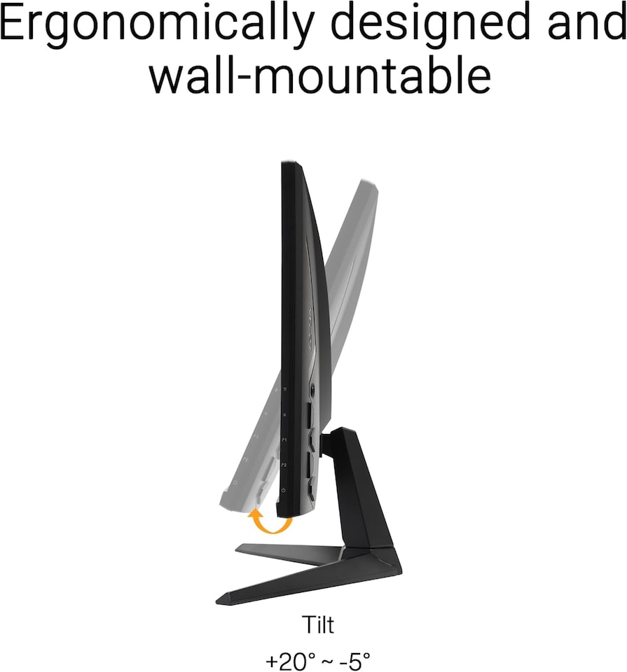 image 1 of Asus TUF VG27UQ1A 27" 4K Ultra HD 160Hz 1ms Gaming Monitor