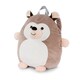 image 1 of Noxxiez Kids Travel Pillow Backpack Cushion - Hedgehog