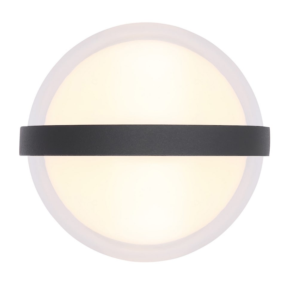 image 1 of Illi Outdoor Globe Wall Lamp Anthracite IP54 LED 3000K