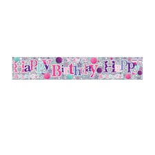 Simon Elvin Foil Banners - Birthday Girl - One Size