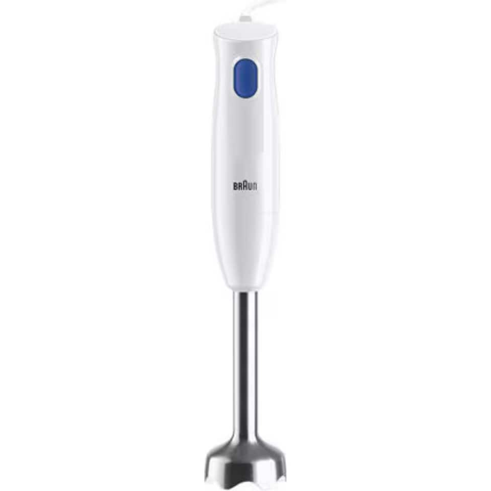 image 1 of Braun MultiQuick Hand Blender with Chopper and 350ml Beaker MQ10-201MWH White