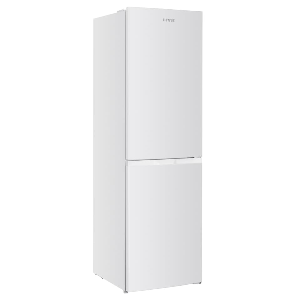 image 1 of HYE 50-50 Freestanding Frost Free Fridge Freezer, 247 Litre, 55cm, White - RF01FF247W01