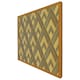 image 4 of Black & gold striped triangles (Picutre Frame) Black | M