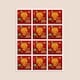 image 3 of Happy Chinese New Year 2024 Dragon Design Square Stickers 65mm - Sheet of 12