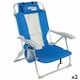 image 1 of Beach Chair Aktive Blue White 49 x 78 x 56 cm (2 Units) N/A