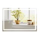 image 1 of COSTWAY 60 x 40 CM LED Lighted Bathroom Mirror Wall Mounted