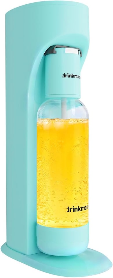 image 1 of Drinkmate OmniFizz Soda Maker, Sparkling Water Maker, Machine Only - Blue