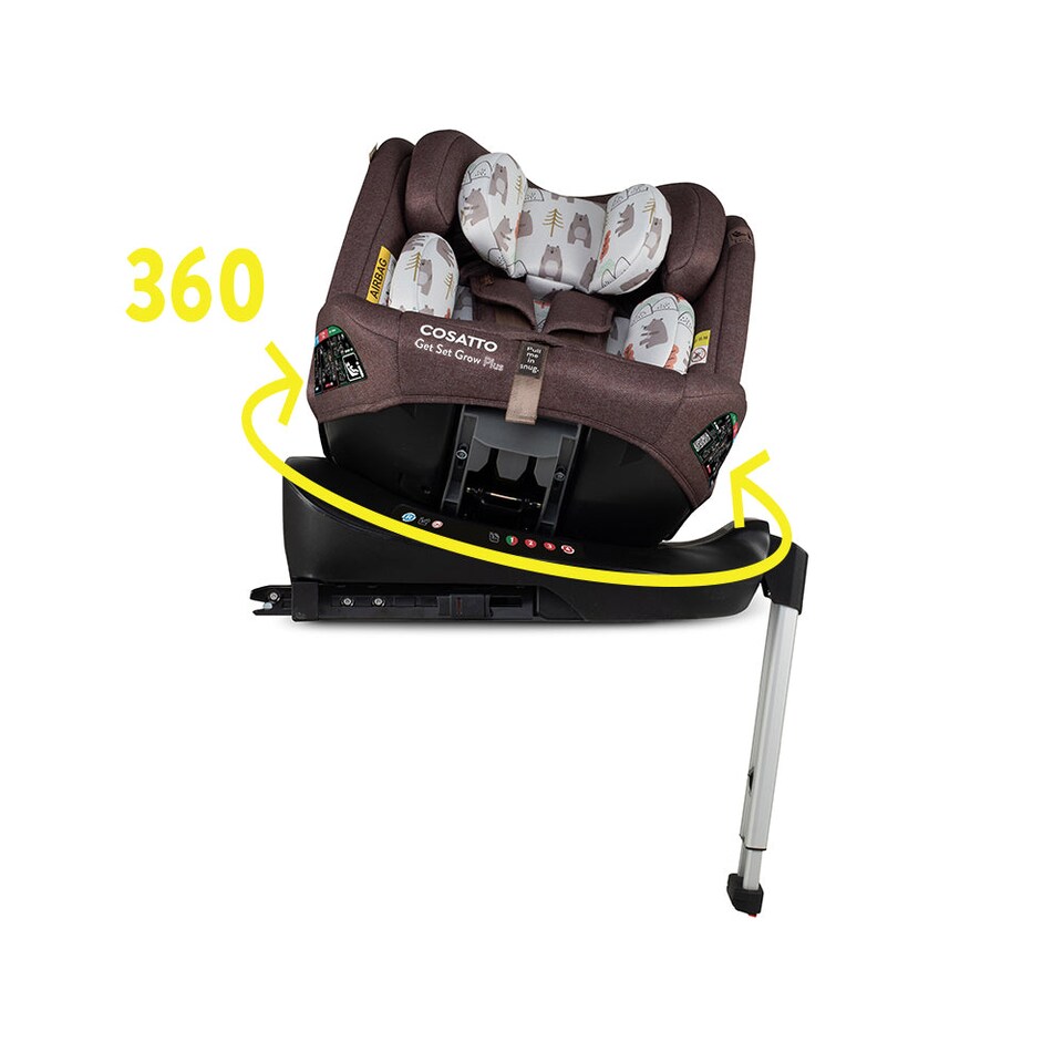 image 1 of Cosatto Get Set Grow Plus iSize 360 0+123 Car Seat