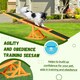 image 9 of PawHut Wooden Pet Seesaw for Big Dogs with Anti-Slip Surface, Natural