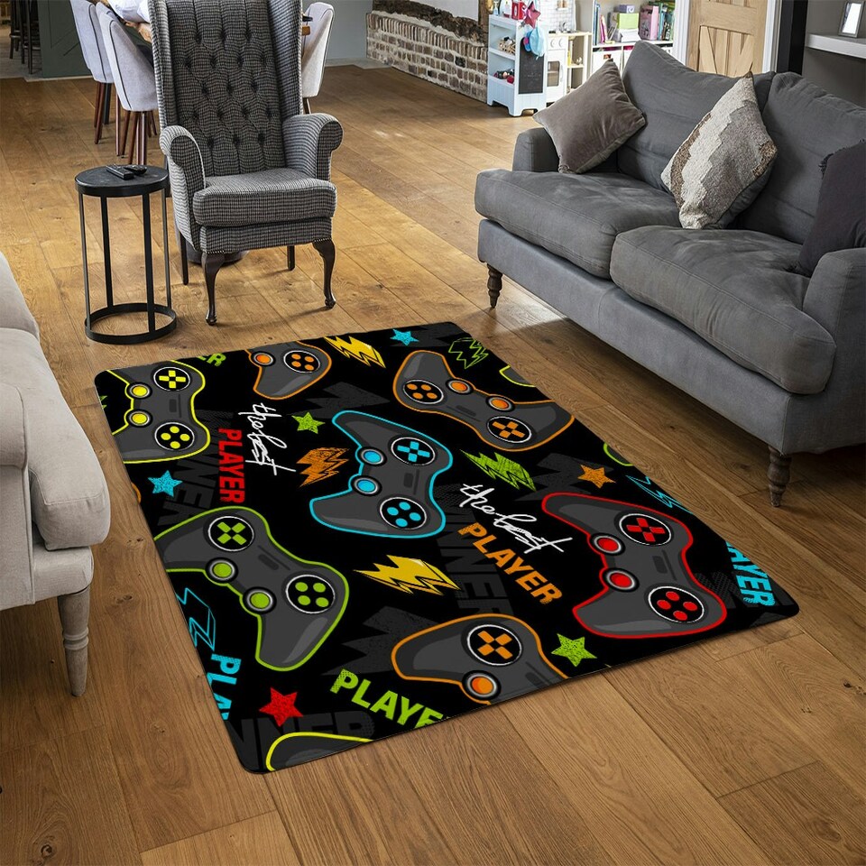 image 1 of joystick game (Rug) Multi | XL: 160x230cm
