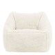 image 7 of Kids Teddy Bear Armchair Bean Bag Natural Childrens Bean Bags | Cream | Natural | M | 1