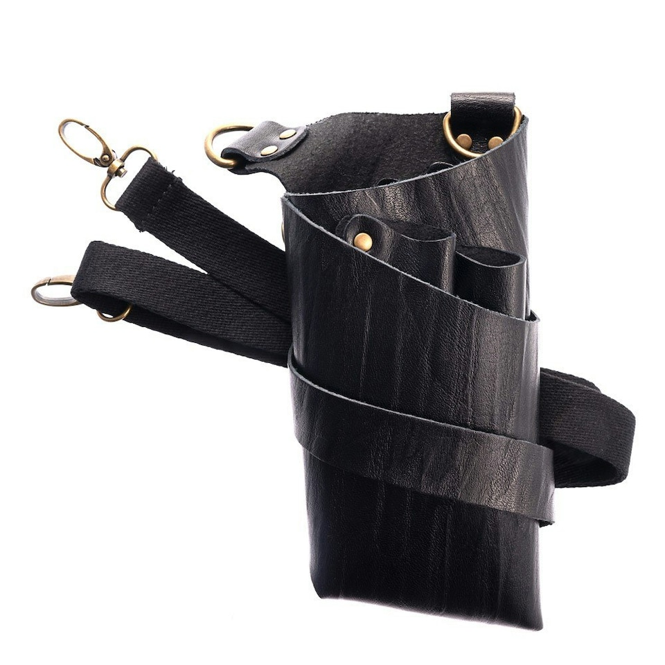 image 1 of Kobe Nero Leather Scissor Pouch N/A