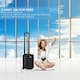 image 2 of Flight Knight Lightweight 2 Wheel ABS Hard Suitcase Cabin Hand Luggage 100+ Airlines Approved - British Airways, Ryanair & easyJet Free Carry On 40x20x25cm Black | Cabin Bag