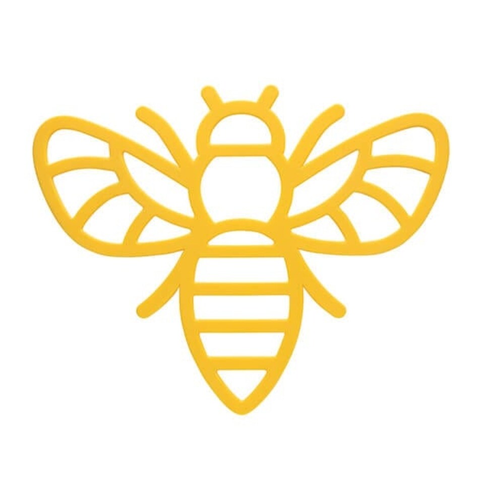 image 1 of Taylor's Eye Witness Silicone Honey Bee Trivet