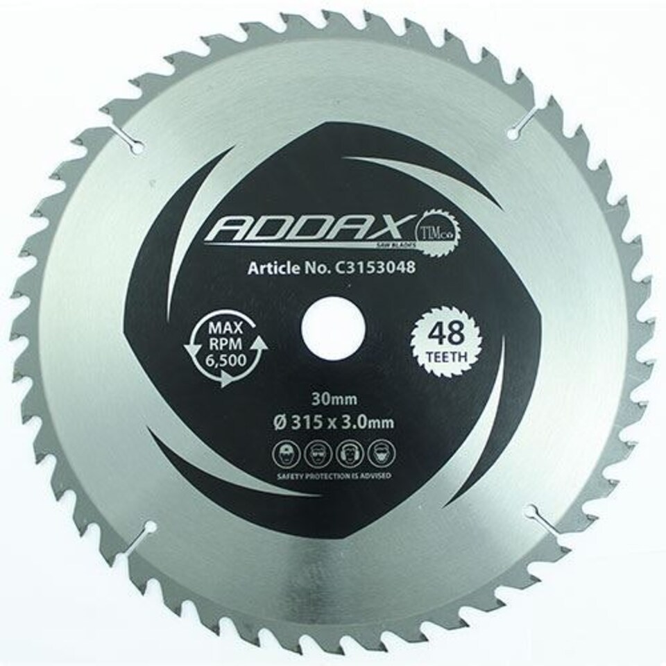 Timco - Circular Saw Blade - Trimming/Crosscut - Medium/Fine (Size 250 x 30 x 60T - 1 Each)