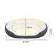 image 2 of Skylos Dog Bed Luxury Soft Washable Puppy Cat Cushion Mattress Corduroy Grey M | Grey | 63 | One Size