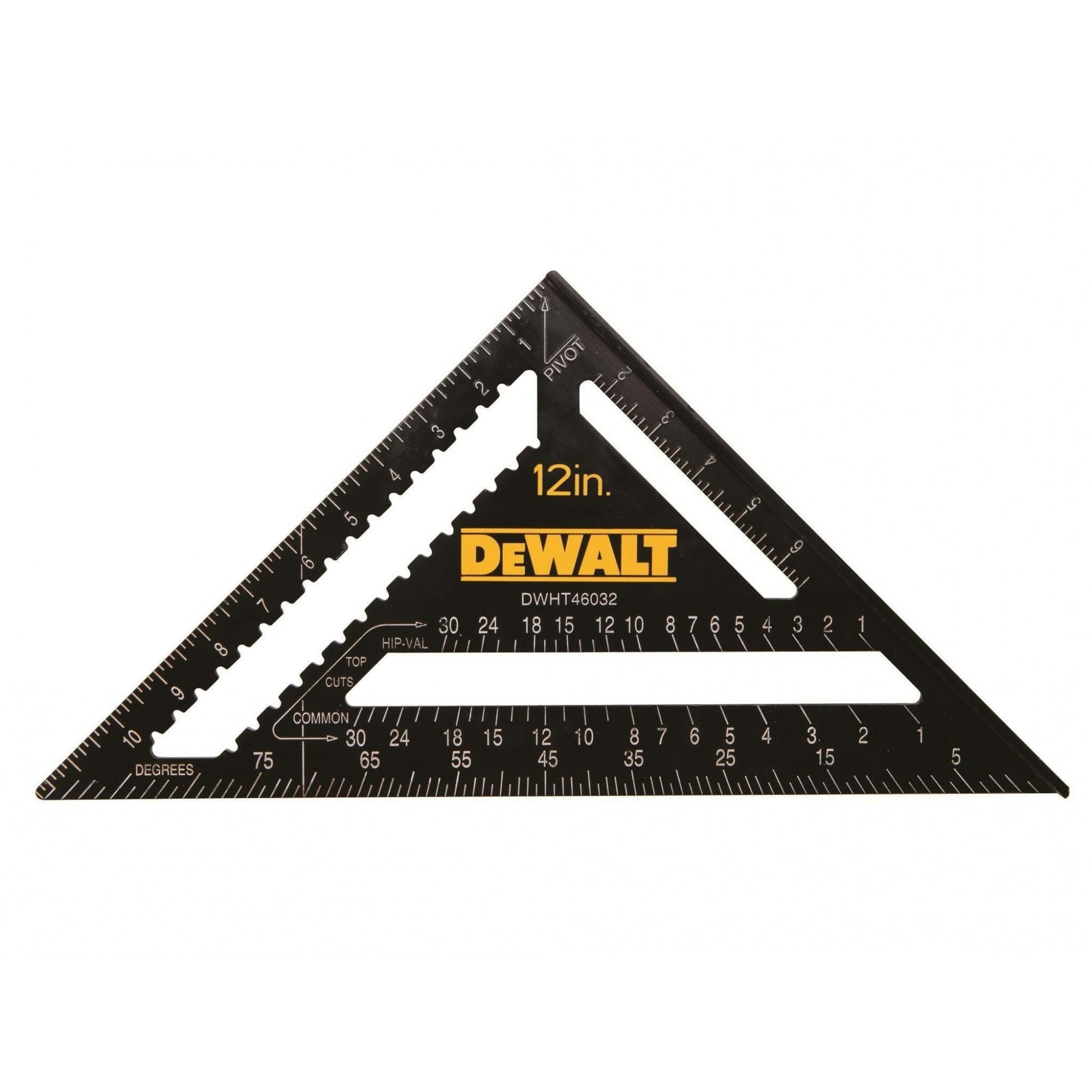 Dewalt Hand Tools Rafter Layout Square - Multi Colour - 12in