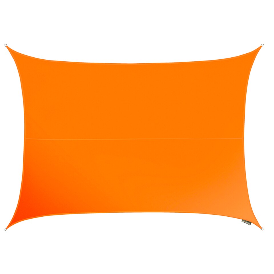 image 1 of 3m x 2m Rectangle Waterproof Orange Sun Shade Sail