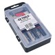 image 3 of M12 x 1.25mm Thread Tap Repair Cutter kit helicoil 15pc set damaged thread AN061