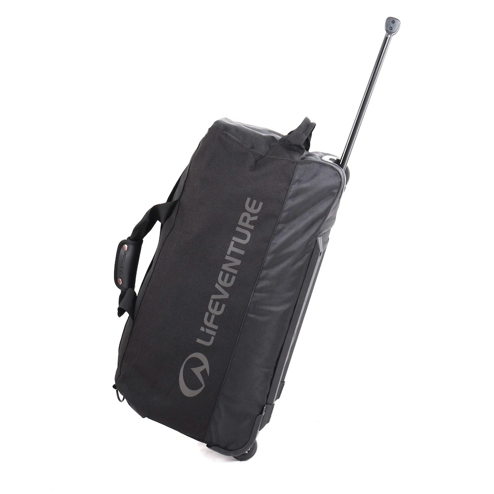 image 1 of Lifeventure Wheeled Duffle Bag Suitcase 100L | Black | Large