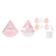 image 2 of Brushworks Puff It Pretty Set Powder and Pillow Puffs | Pink | Duo pack