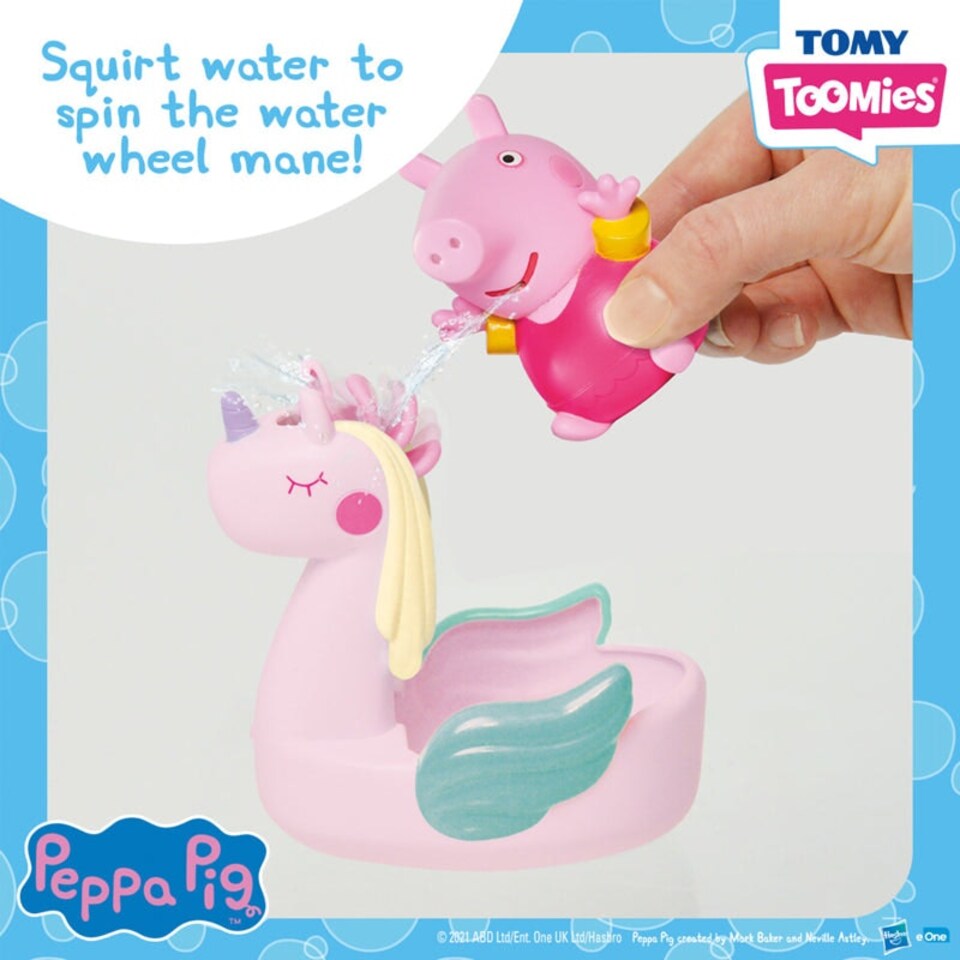 image 1 of Tomy Toomies Peppa Pig Bath Set