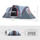 image 5 of Outsunny Outdoor  Camping Tent For 5-6 W/ Bag, Fibreglass & Steel Frame