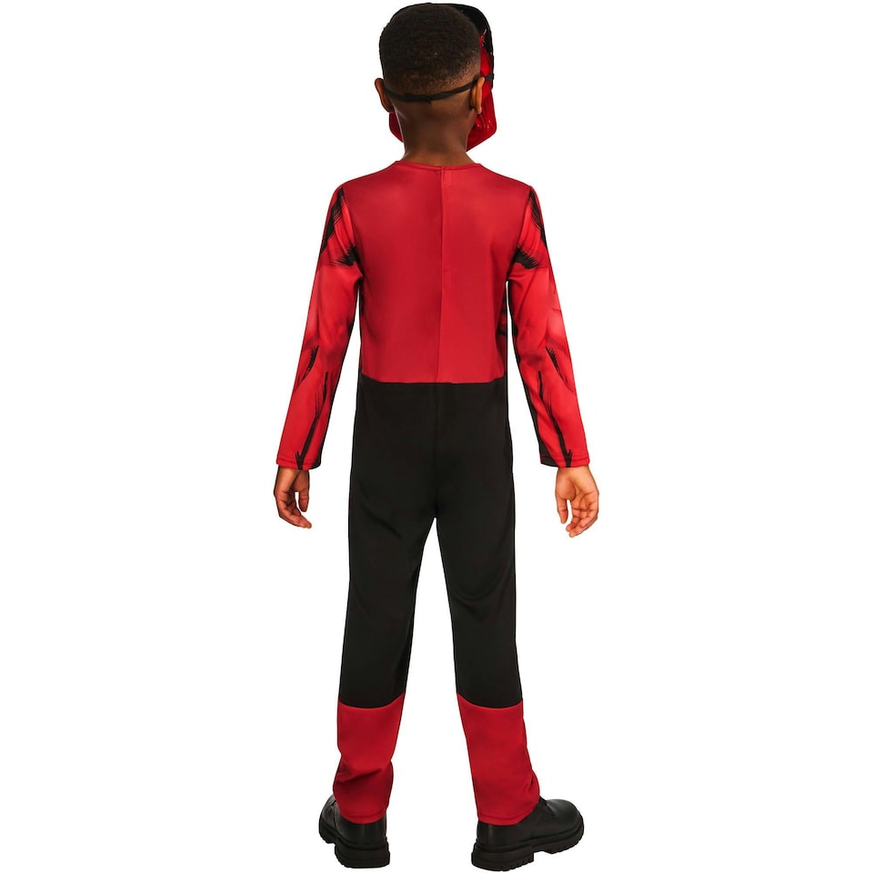 image 1 of Hulk Childrens/Kids Costume Set - Red/Black - 7-8 Years 7-8 years