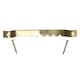 image 2 of Timco - Mixed Sawtooth Hangers and Nails - Electro Brass (Size 41mm & 63mm - 15 Pieces)
