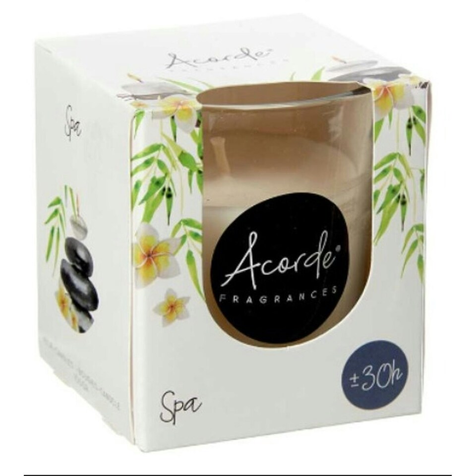 image 1 of Scented Candle Acorde 83182 Spa (12 Units) N/A