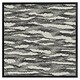 image 2 of Grunged stripes (Picture Frame) White | XS