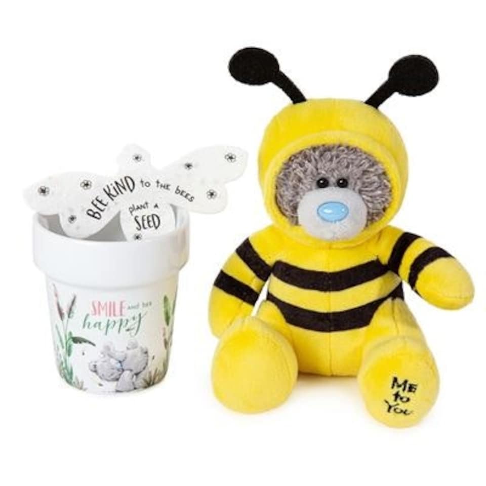 image 1 of Me to You Tatty Teddy Bee Garden Gift Set with Plush Official Collection