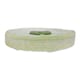 image 2 of White Close Stitched Metal Polishing Buffing Mop 8" x 1" 2 section 2nd Stage