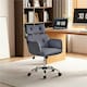 image 2 of Yaheetech Ergonomic Home Office Chair with Headrest Dark Gray | Grey | Dark Grey