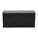 image 1 of Living and Home 290L Outdoor Plastic Garden Storage Box with Wheels, Black | Black | 290L | 1