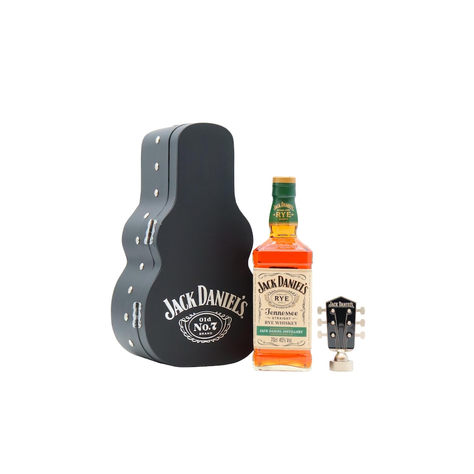 Jack Daniel's - Tennessee Rye Whiskey Guitar Case
