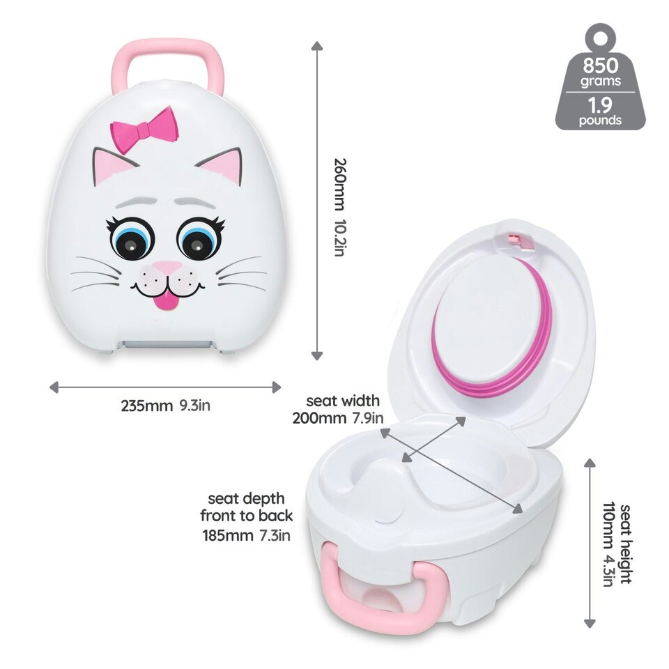image 1 of My Carry Potty - Cat Design