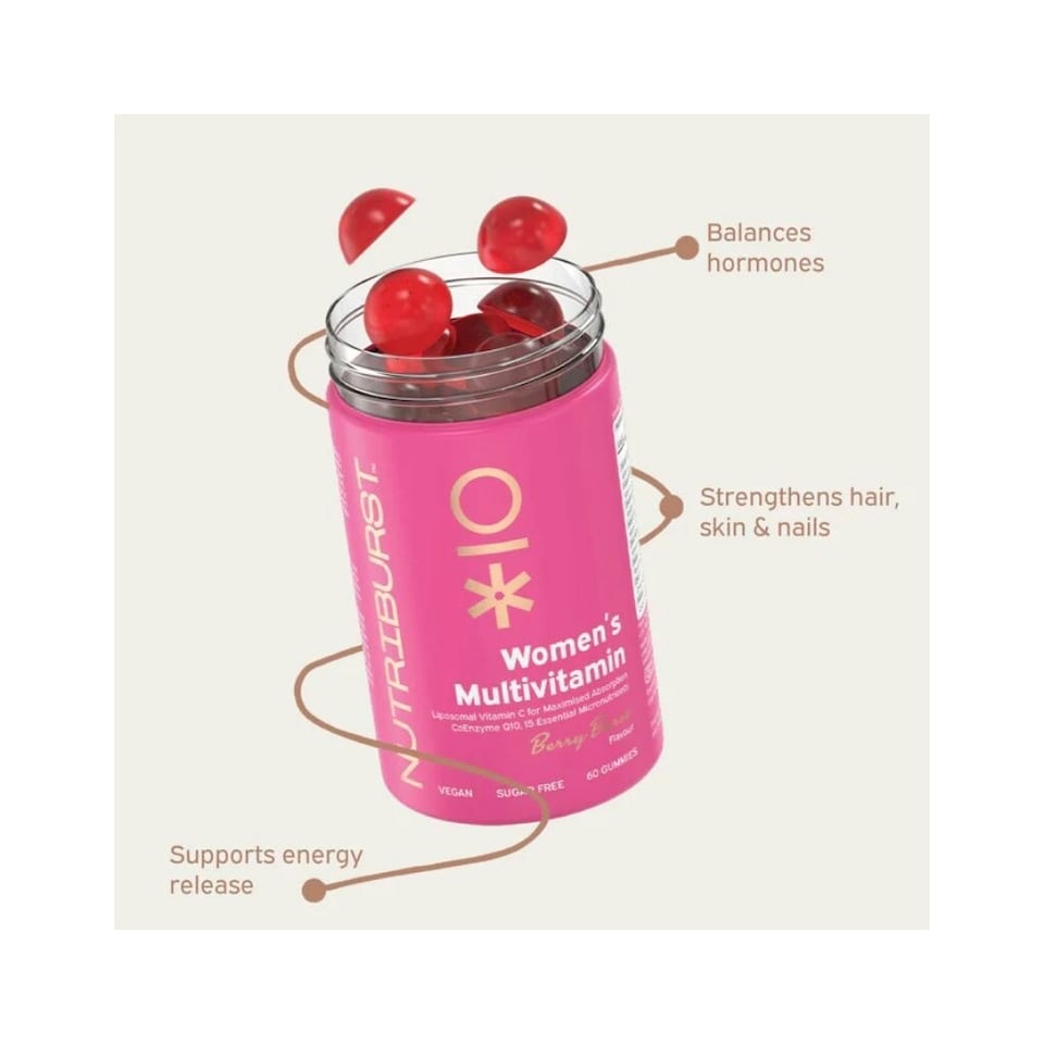 image 1 of Nutriburst Women's Multivitamin Gummies 60