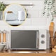 image 5 of Russell Hobbs Honeycomb Bundle Set with Kettle, 2 Slice Toaster, and Microwave White HCBNDL2W
