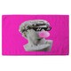 image 5 of Plaster statue,  David's head in pixel glasses (Bathroom Set)