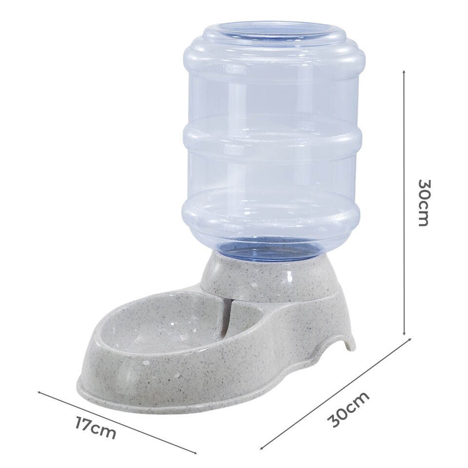 image 1 of Skylos Automatic Pet Waterer 3.5L Plastic Dispenser Station for Cat and Dog