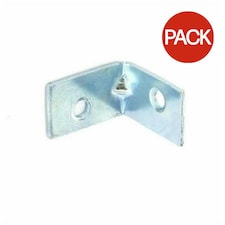 Securit Corner Brace (Pack of 50) - Silver - 50mm