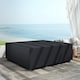 image 8 of Outsunny 225x210cm Outdoor Garden Furniture Protective Cover Black | Black | Black | 225cm x 210cm x 70cm